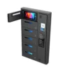 Outdoor Phone Charging Locker charging a phone