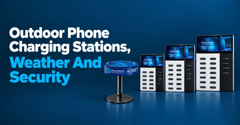 Outdoor Phone Charging Stations, Weather And Security
