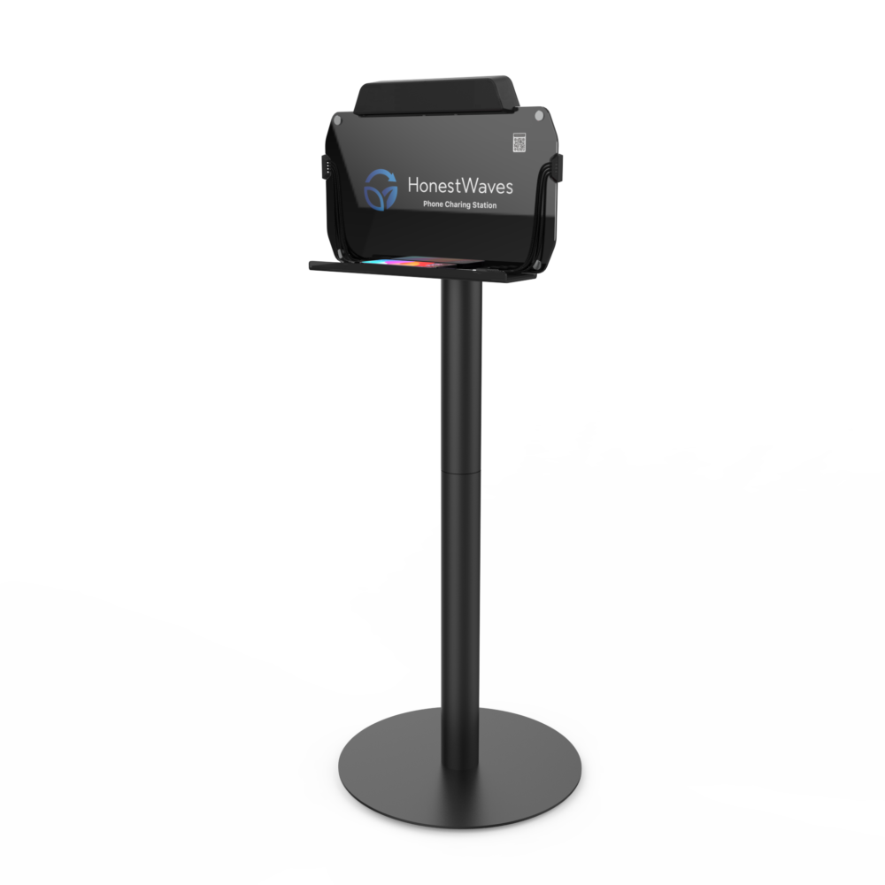 Power Floor Stand Cell Phone Charging Station HonestWaves