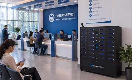 Smart Lockers For Public Spaces & Governments
