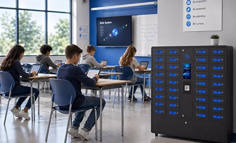 Smart Lockers For Class Room