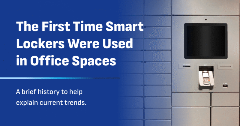 The First Time Smart Lockers Were Used in Offices: A History