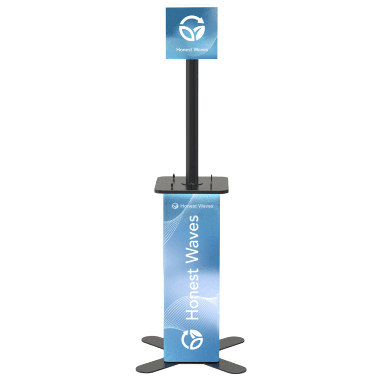 LED Lightbox Charging Kiosk 6