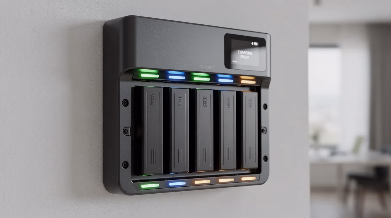 Wall Mounted Battery Pack Charger For Hospitals And Healthcare Facilities